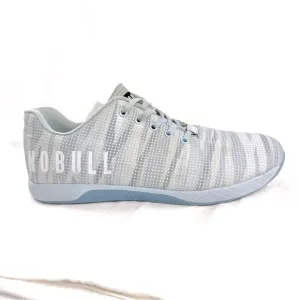 Nobull Outwork Men Size 11.5 Ice Burst Light Gray Stripes Cross Training Shoe