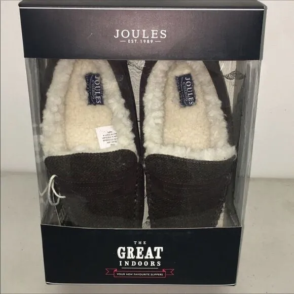 NWB JOULES Mens Rafe Slippers
