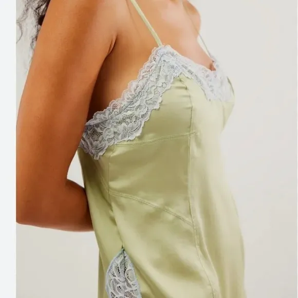 NWOT Free People Aries Rising Mini Slip