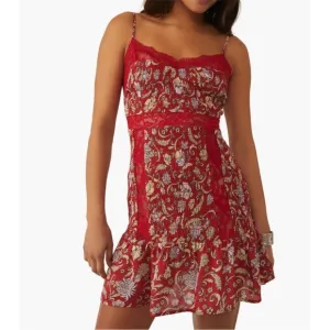 NWOT FREE PEOPLE Last Night Mini Nightgown Slipdress