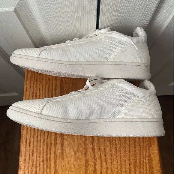 NWOT!VIVAIA Unisex V Prime White Water Repellent Sustainable Sneakers SZ43(10US)