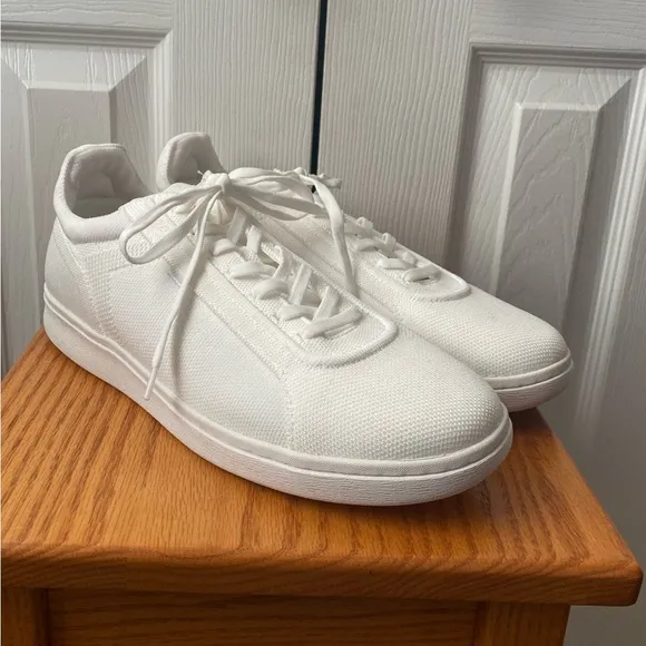 NWOT!VIVAIA Unisex V Prime White Water Repellent Sustainable Sneakers SZ43(10US)