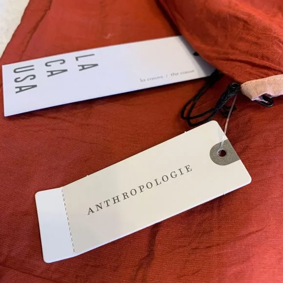 NWT Anthropologie x Lacausa Slip Dress Size XS