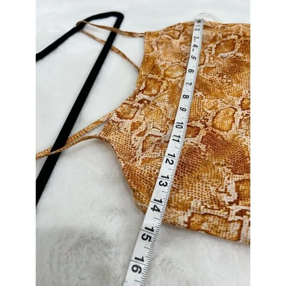 NWT Billabong X Sincerely Jules Size XS Kick Rocks Dress in Mango MSRP $70