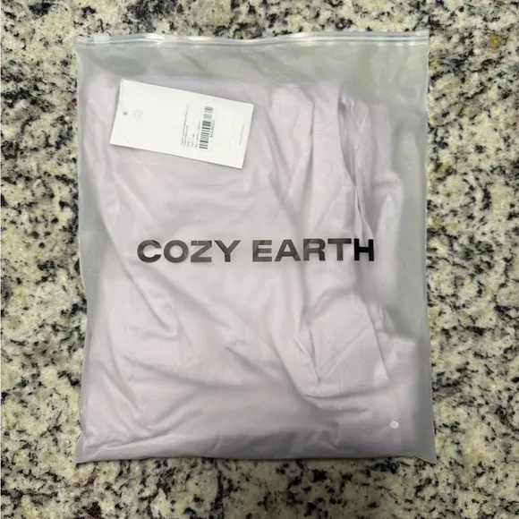 NWT Cozy Earth Women's Bamboo Stretch-Knit Pajama Pant- Lilac- L
