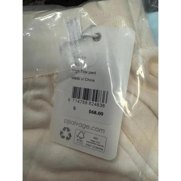 NWT PJ Salvage Women’s High Tide Banded Jogger Pants – Size Small