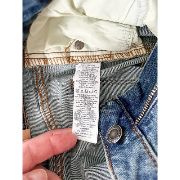 NWT | PrAna | Sienna Jean | True Blue Wash | Sz 4 R