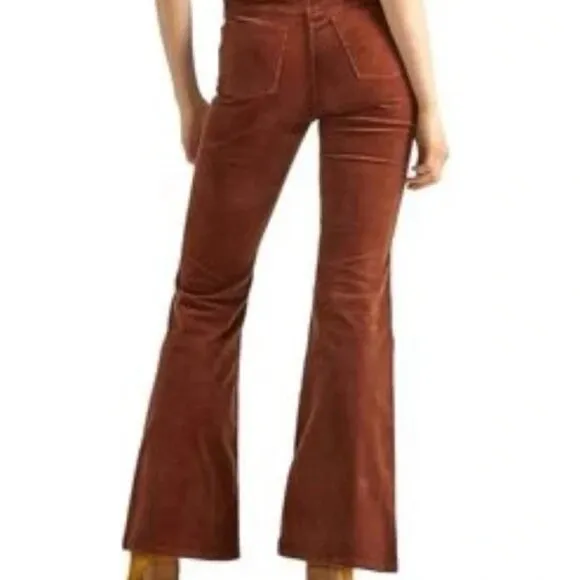 NWT WRANGLER® WOMEN'S CORDUROY HIGH RISE FIERCE FLARE JEAN