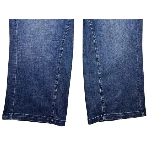 NYDJ Teresa Jeans  Womens Size 24W  NWOT  Wide Leg Ankle Lift Tuck Jeans