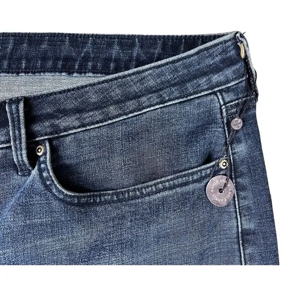NYDJ Teresa Jeans  Womens Size 24W  NWOT  Wide Leg Ankle Lift Tuck Jeans