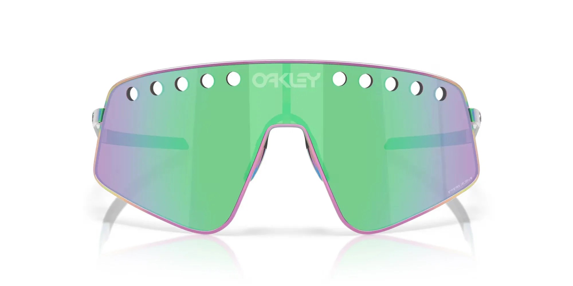 Oakley Sutro TI Sweep Polished Oil Slick - Prizm Road Jade Lenses