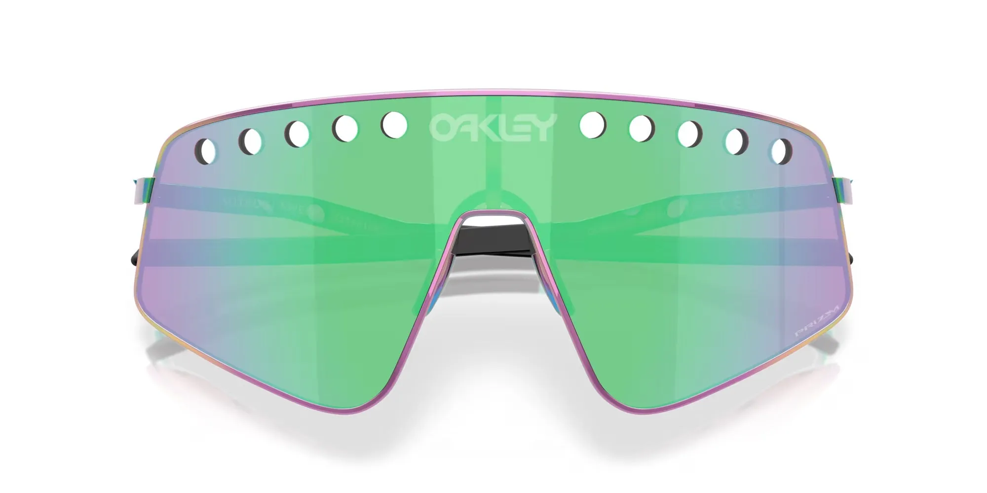 Oakley Sutro TI Sweep Polished Oil Slick - Prizm Road Jade Lenses