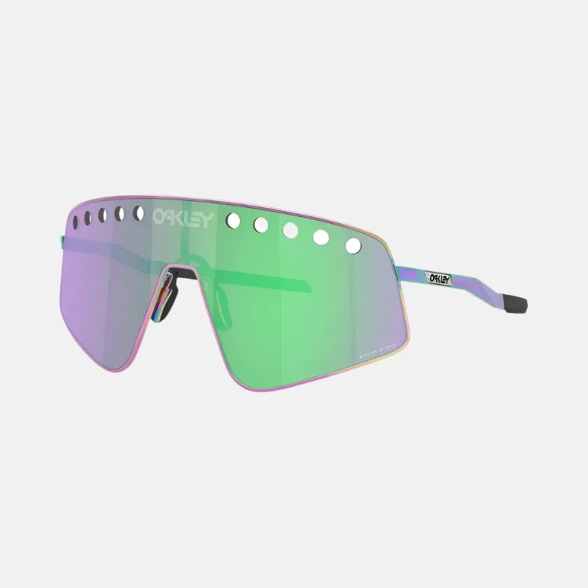 Oakley Sutro TI Sweep Polished Oil Slick/Prizm Road Jade Sunglasses