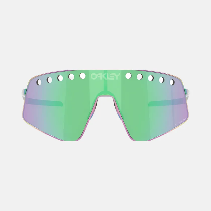 Oakley Sutro TI Sweep Polished Oil Slick/Prizm Road Jade Sunglasses