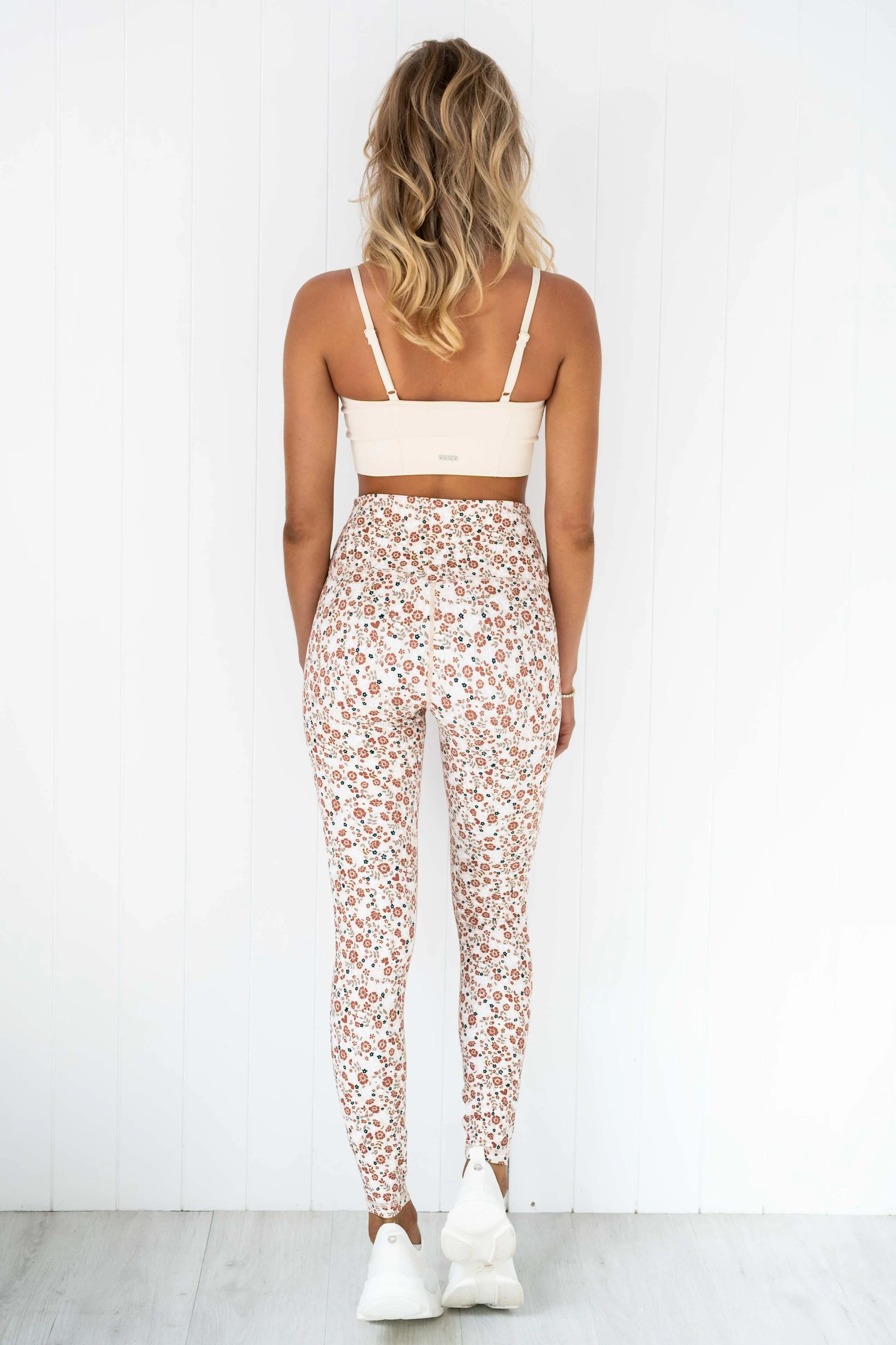 Oat White Luxe Seamless Strap Bra