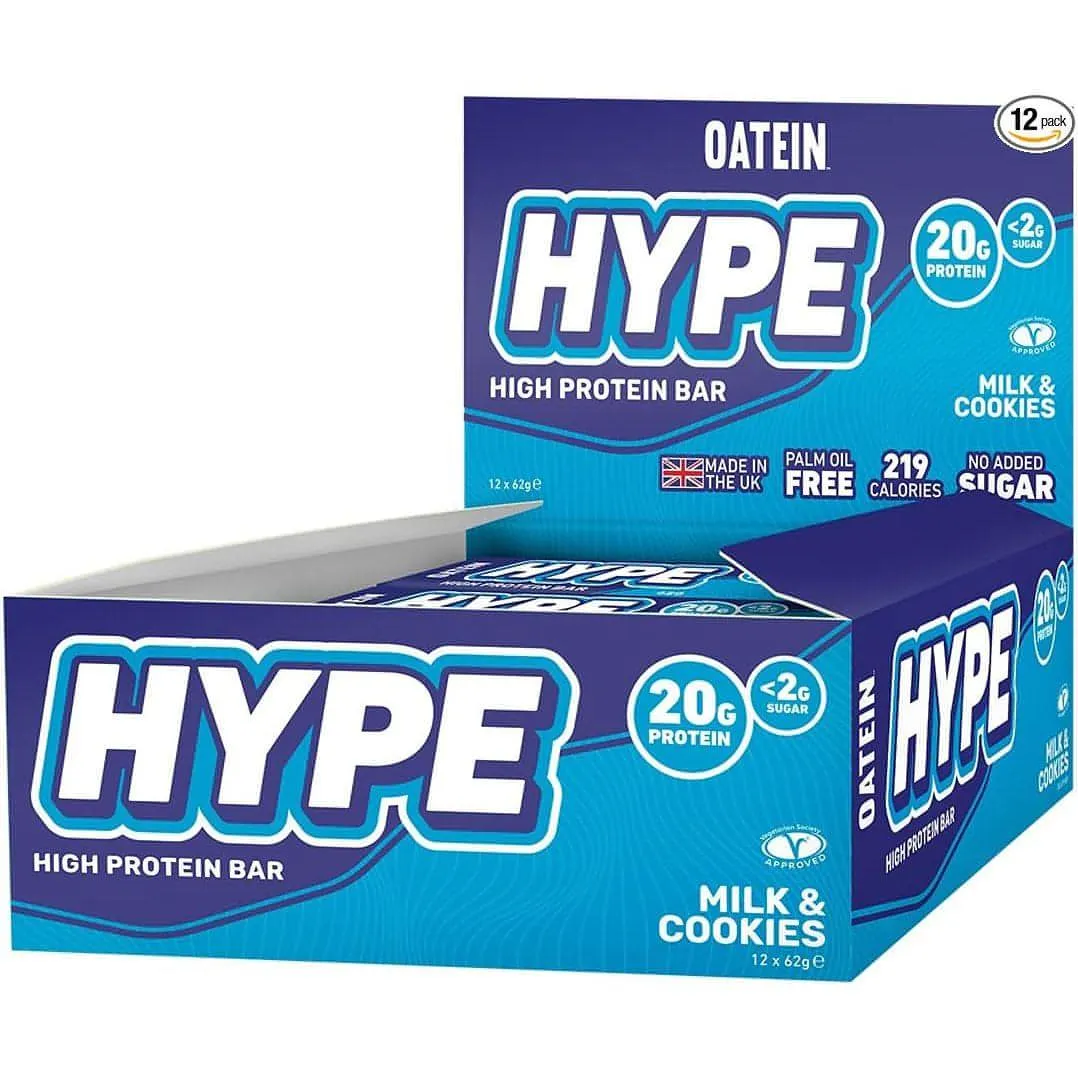 Oatein Hype Protein Bars (Box Of 12)