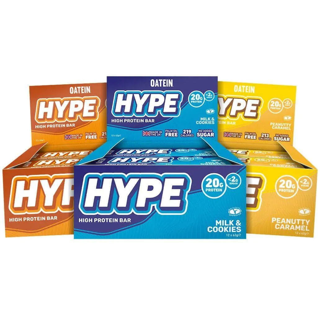 Oatein Hype Protein Bars (Box Of 12)