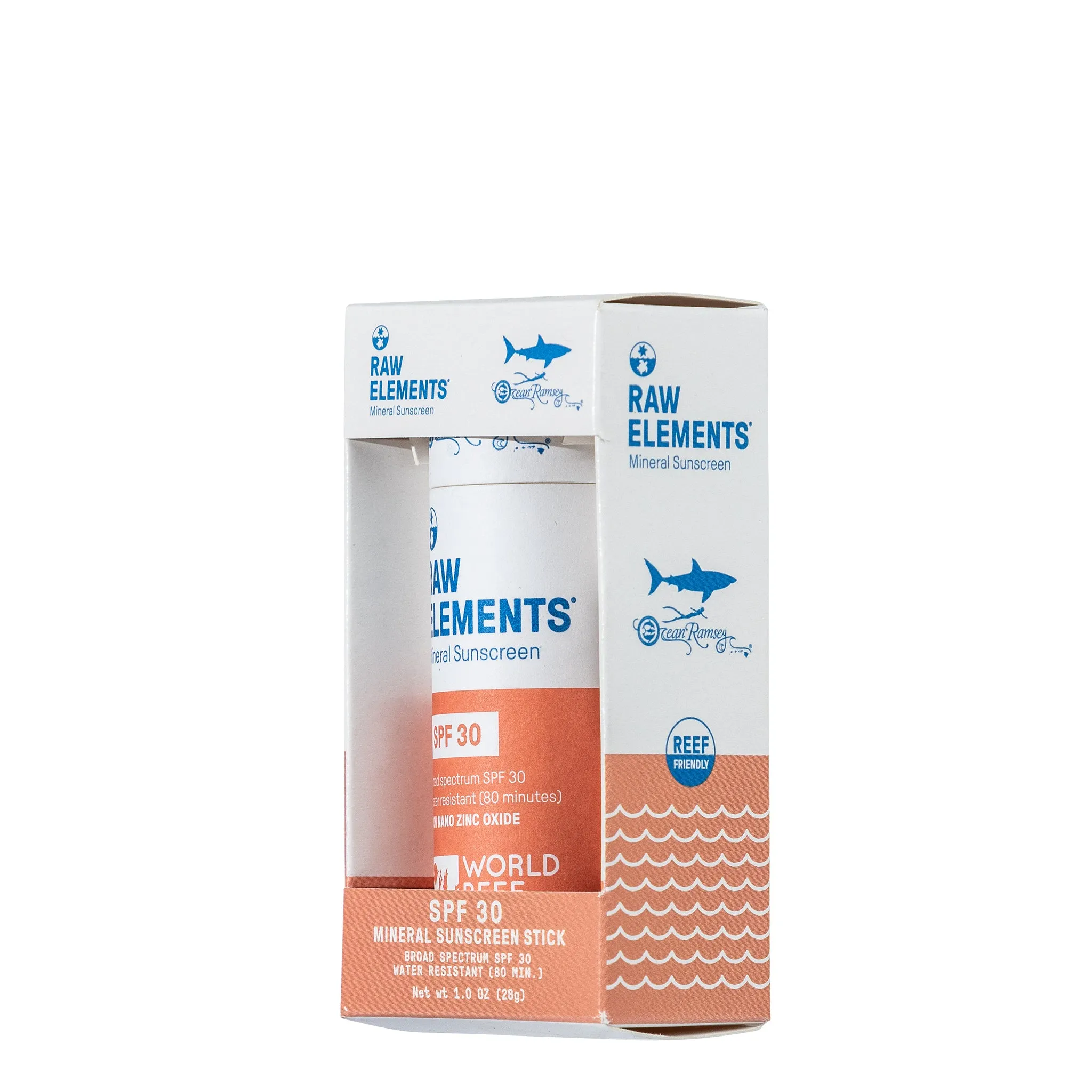 OCEAN RAMSEY - WORLD REEF DAY STICK SPF 30 *Zero Waste*