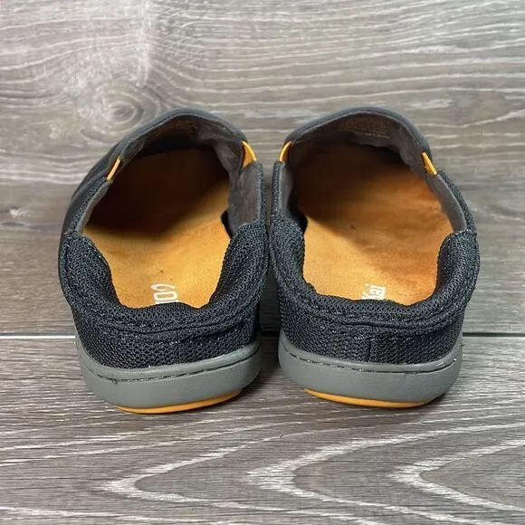 Olukai Nohea Mesh Mens Size 9/EU 42 Dark Shadow Slip On Collapsible Heel Sneaker