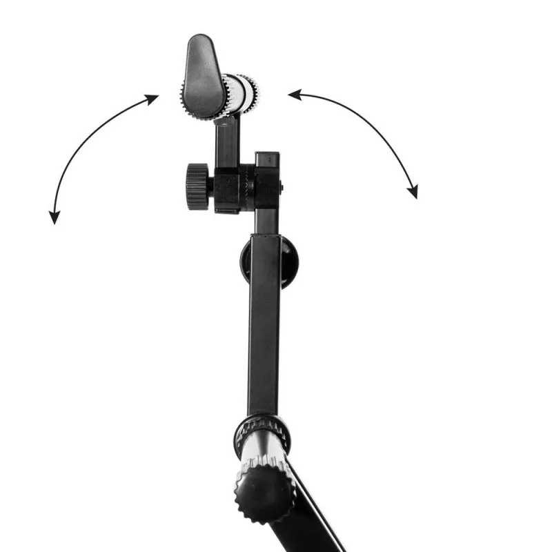 On Stage KS7292 Double-X Braced Ergo Lok Keyboard Stand with 2nd Tier