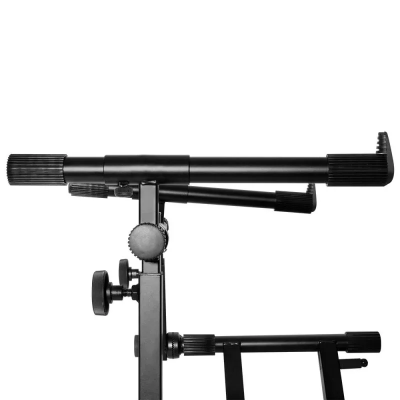 On Stage KS7292 Double-X Braced Ergo Lok Keyboard Stand with 2nd Tier