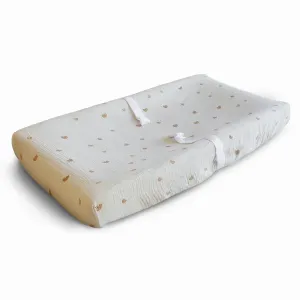 Organic Cotton Baby Changing Mat Cover (Rainbow)