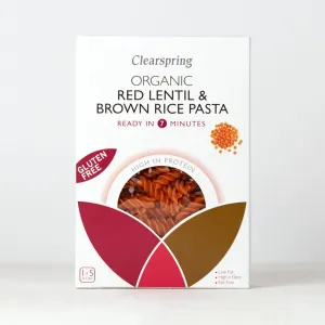 Organic Gluten Free Red Lentil & Brown Rice Pasta