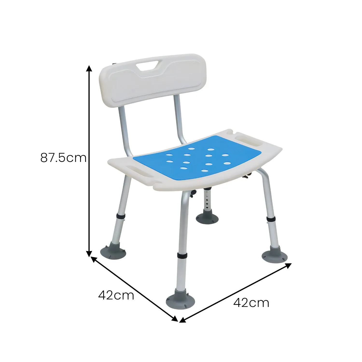 Orthonica Shower Chair with Shower Head Holder