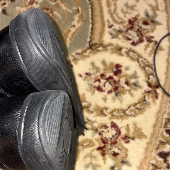 Othrofeet Black Leather Oxfords Classic