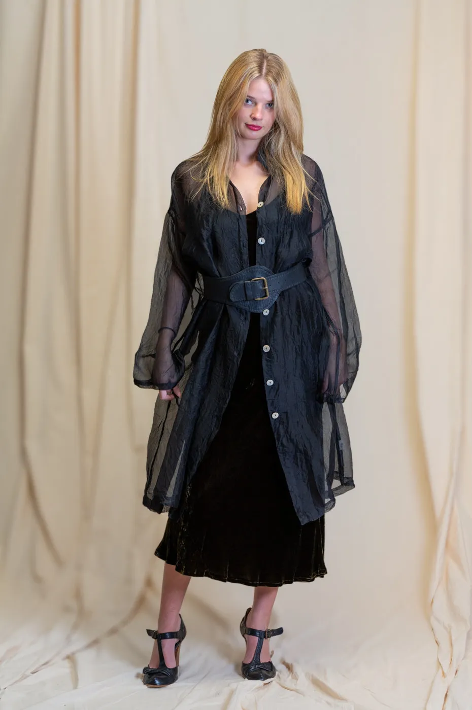 Otomo Velvet Silk Slip Chocolate
