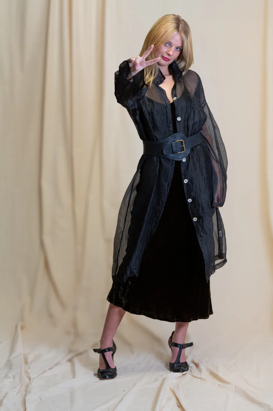 Otomo Velvet Silk Slip Chocolate