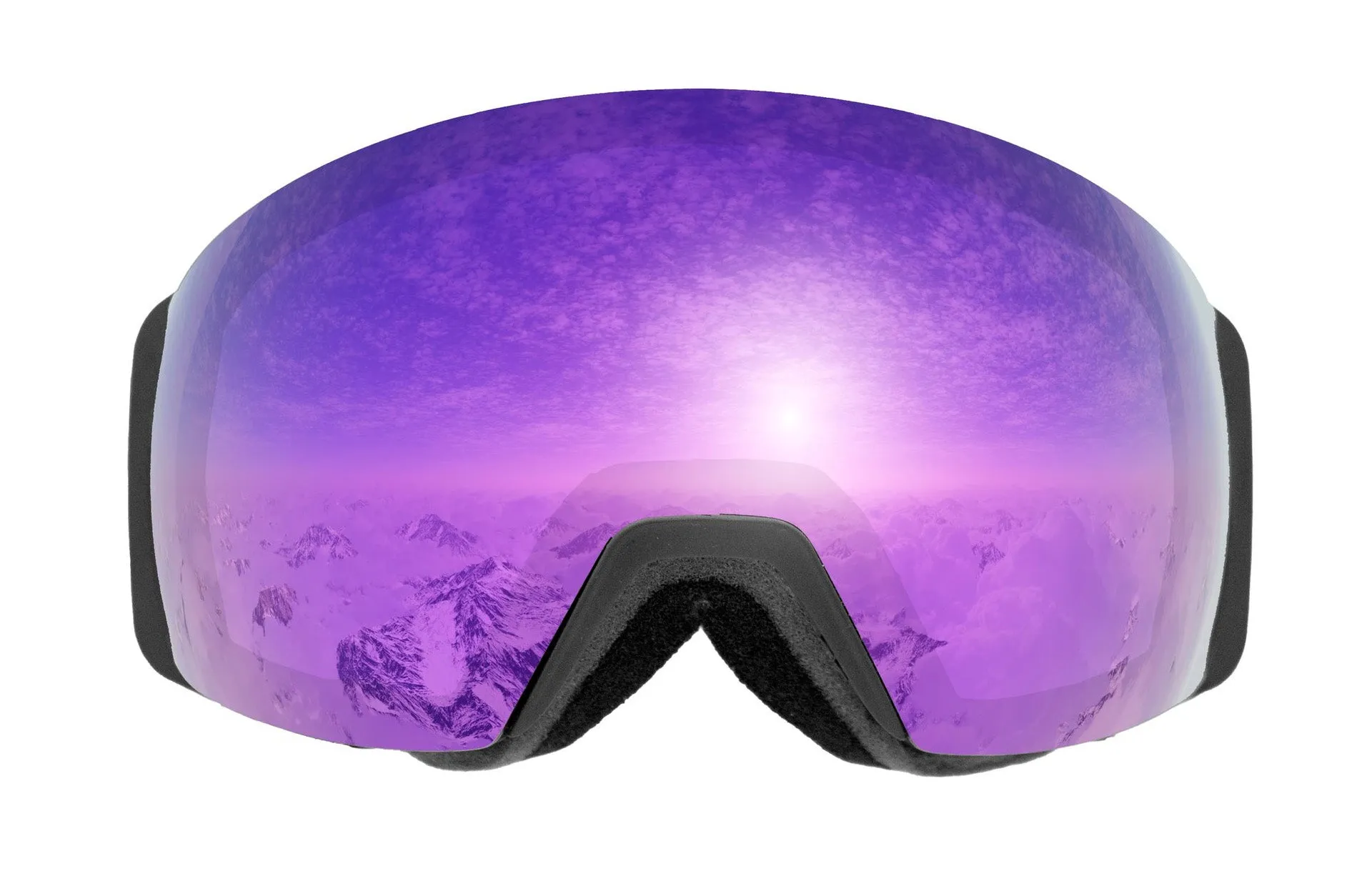Oval Purple