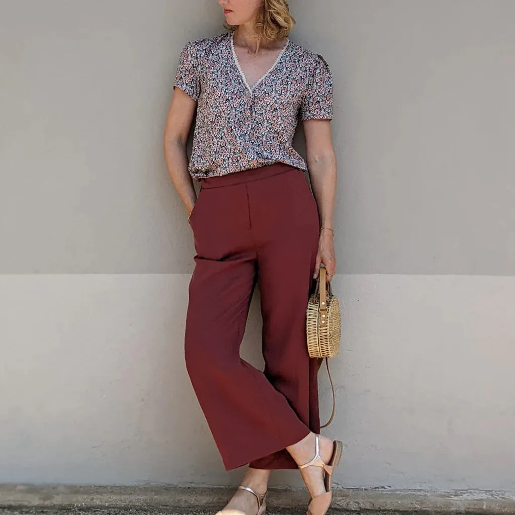 Pantalon ROMEO & JULIETTE - Patron de couture pochette - SUPER BISON