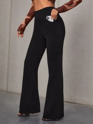 Pantalones acampanados de talle alto - Cherry Vibes
