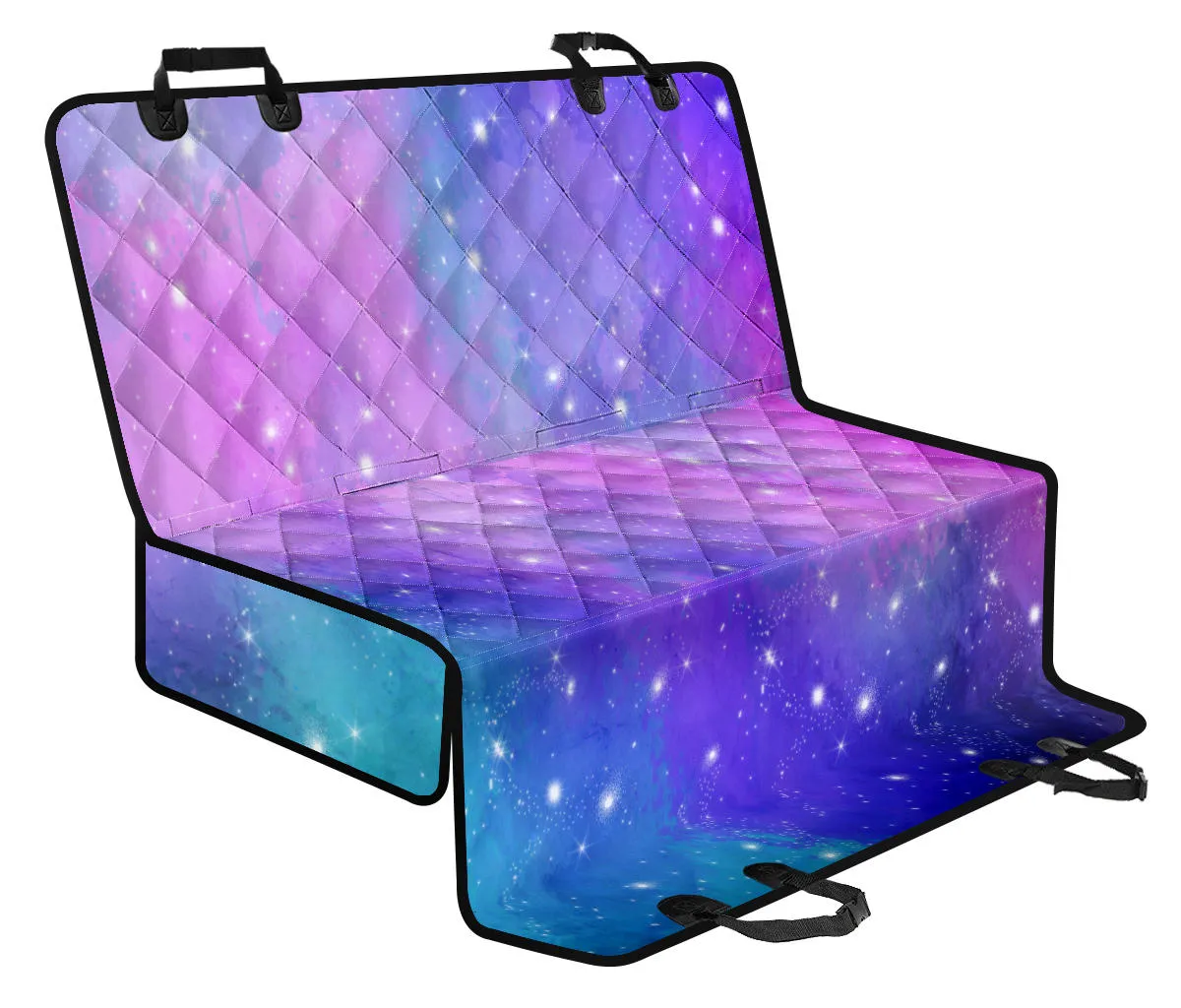Pastel Galaxy Car Pet Seat Cover Back Seat Auto Protector