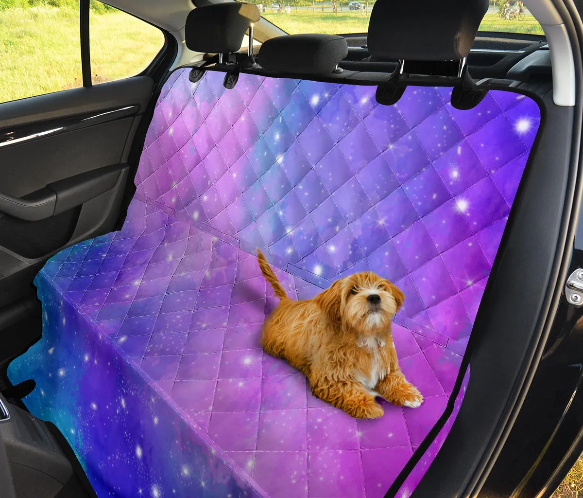 Pastel Galaxy Car Pet Seat Cover Back Seat Auto Protector