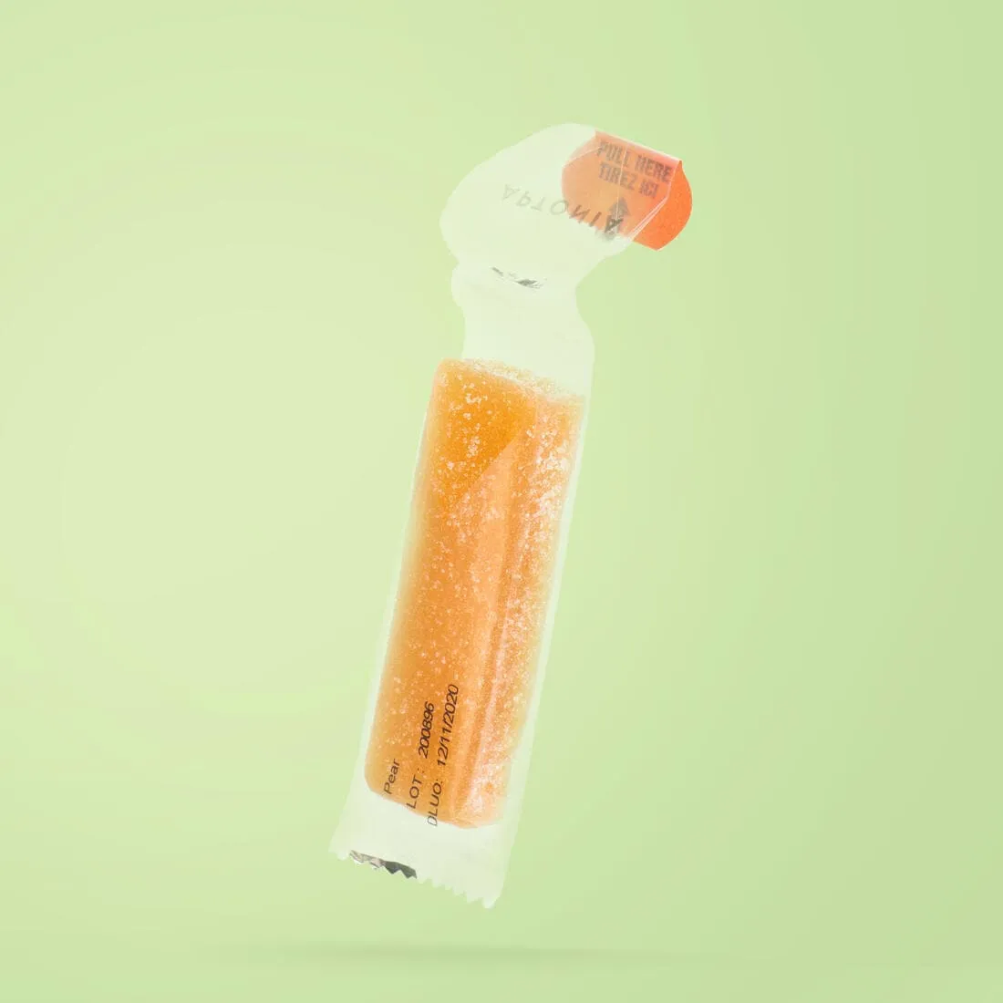 Pate de fruits énergétique poire 5x25g