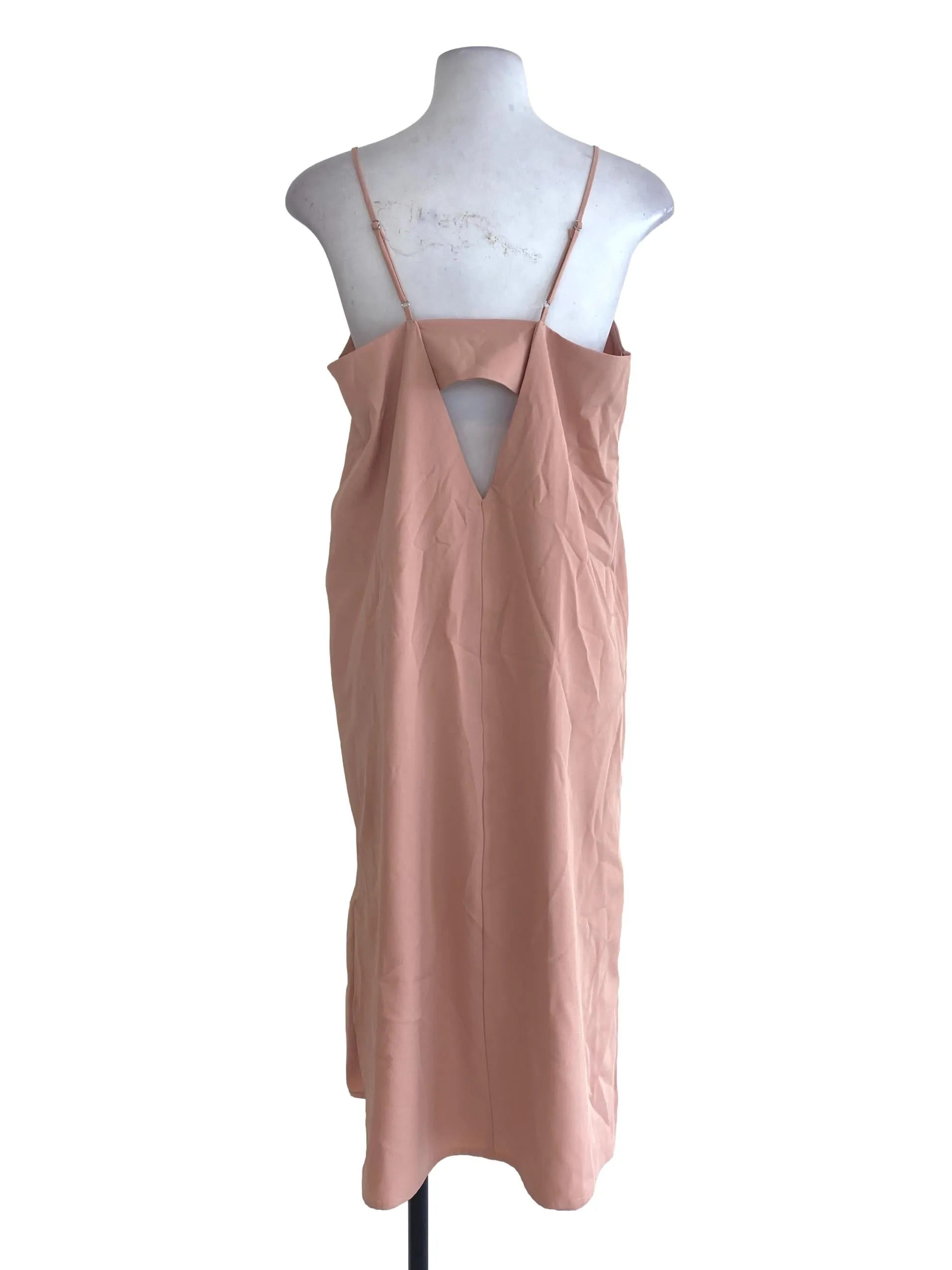 Peach Slip Dress