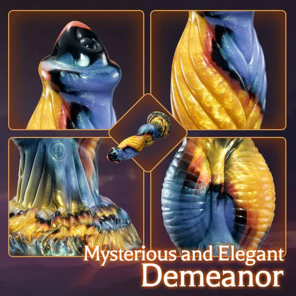 Phoenix - Twisted Unicorn Animal Texture 7 Thrusting Vibrating Big Sucker Monster Dildo 10.23 Inch