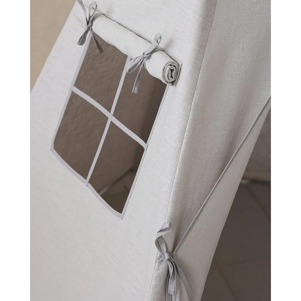 Pigeon Grey Teepee And Mat Set - Grey