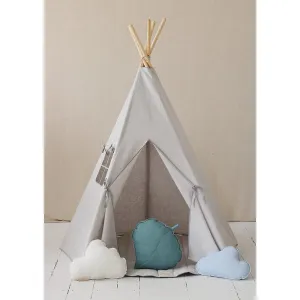 Pigeon Grey Teepee And Mat Set - Grey