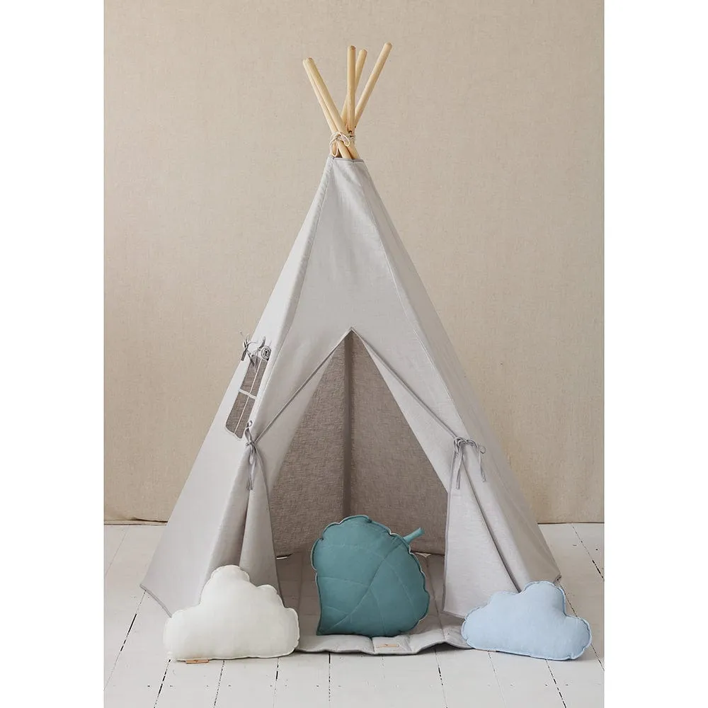 Pigeon Grey Teepee And Mat Set - Grey