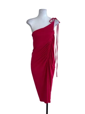 Pink Plain Slip Dress