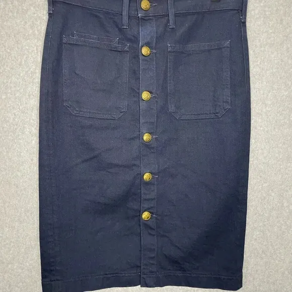 Polo Ralph Lauren Stretch Denim Pencil Skirt