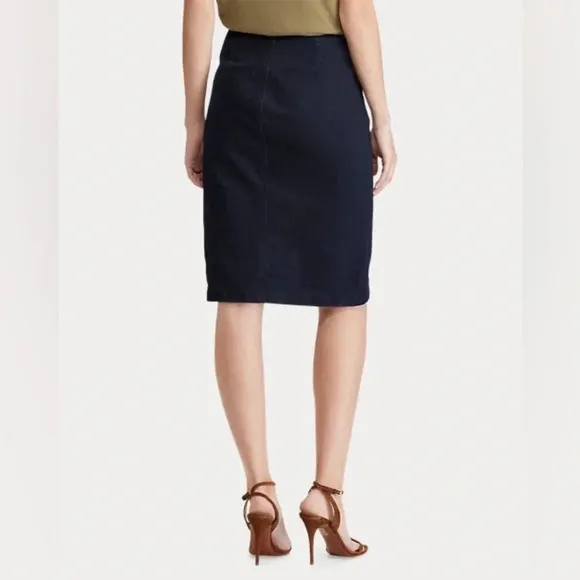 Polo Ralph Lauren Stretch Denim Pencil Skirt