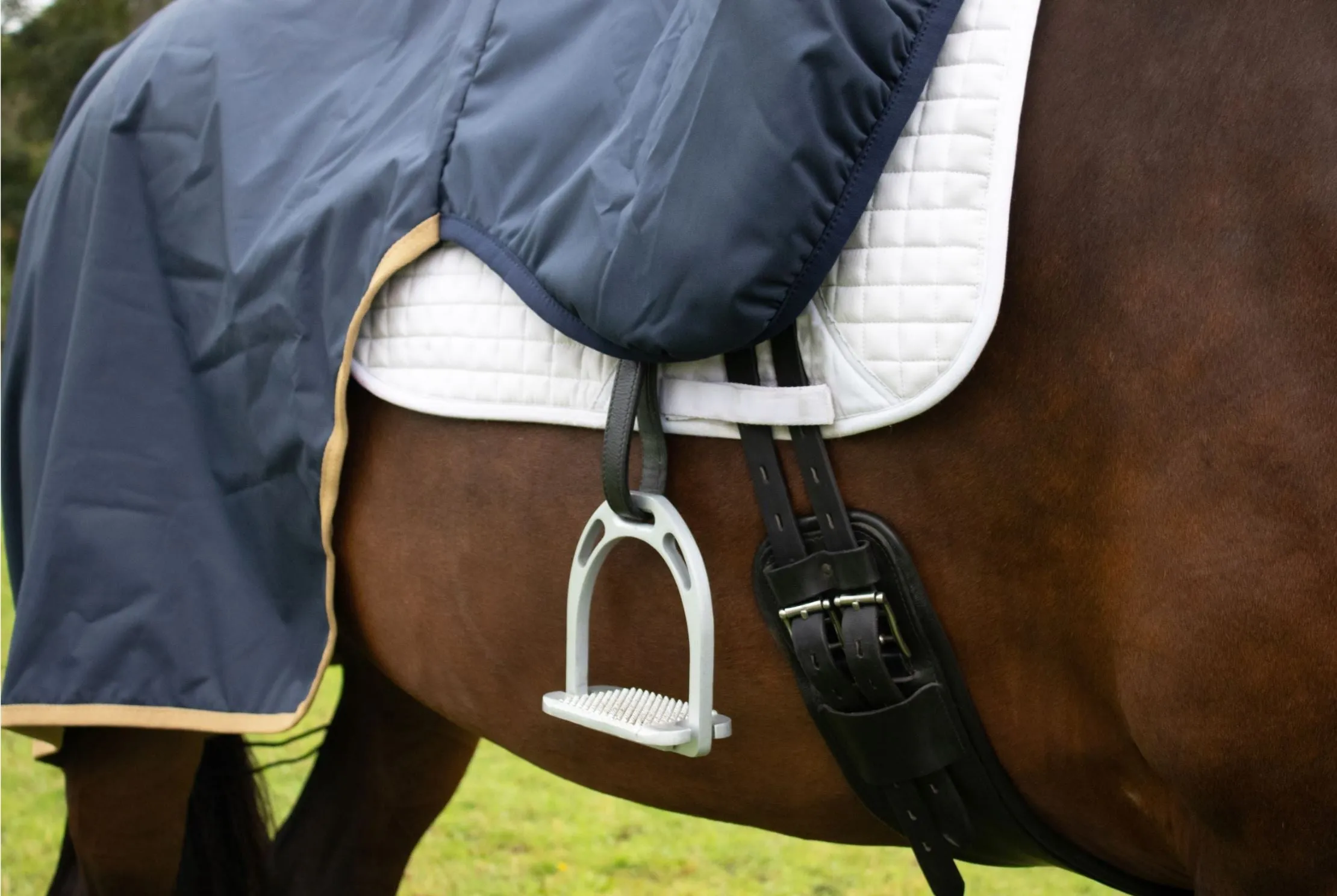 Pony Navy Summer Weight Waterproof Ride - On Exercise Sheet