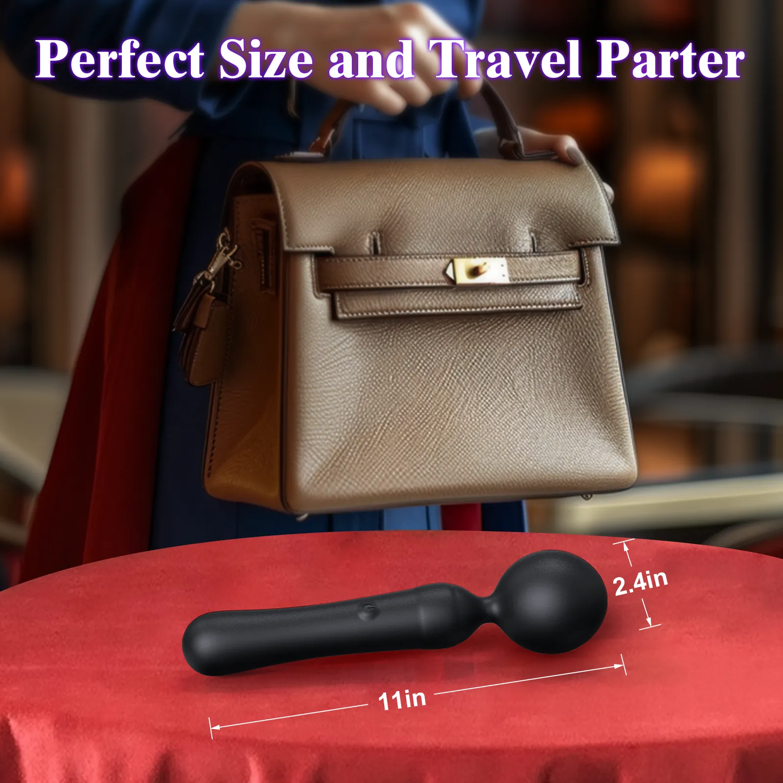Powerful Vibrating Wand Massager
