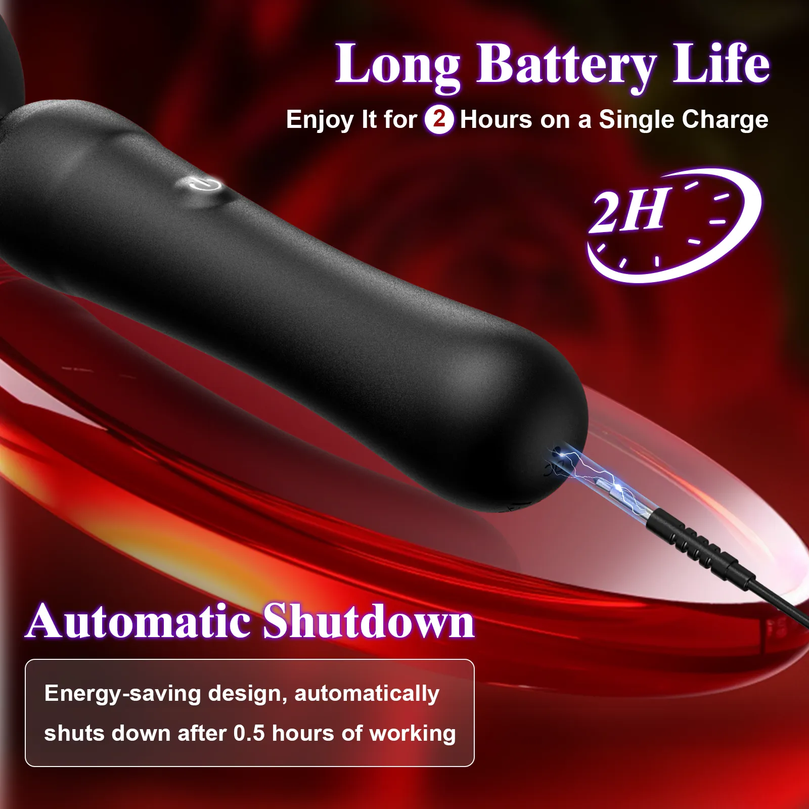 Powerful Vibrating Wand Massager