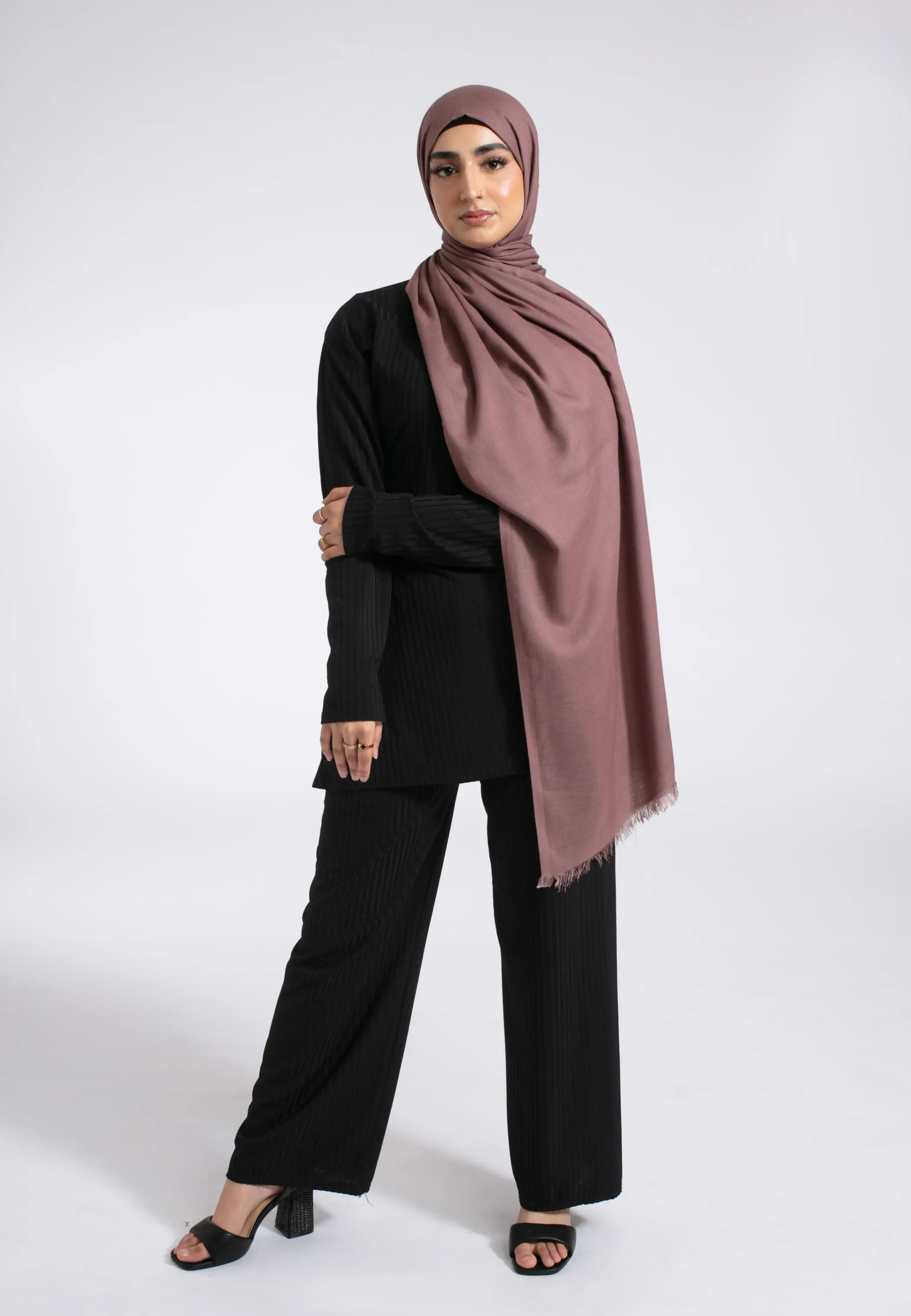 Premium Modal Hijab - Mauve