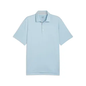 Puma MATTR Brigade Men's Polo Shirt - Silver Sky/Ash Gray
